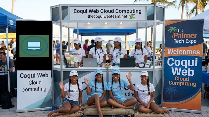 Coqui Web Cloud Computing tech expo photo